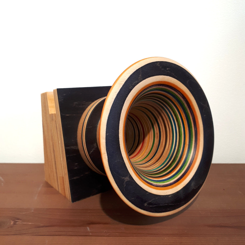 Wooden Gramophones for Tech Devices - from Cedar Lake (Neill Nucifora)