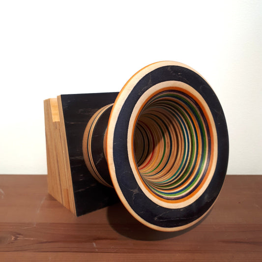 Wooden Gramophones for Tech Devices - from Cedar Lake (Neill Nucifora)