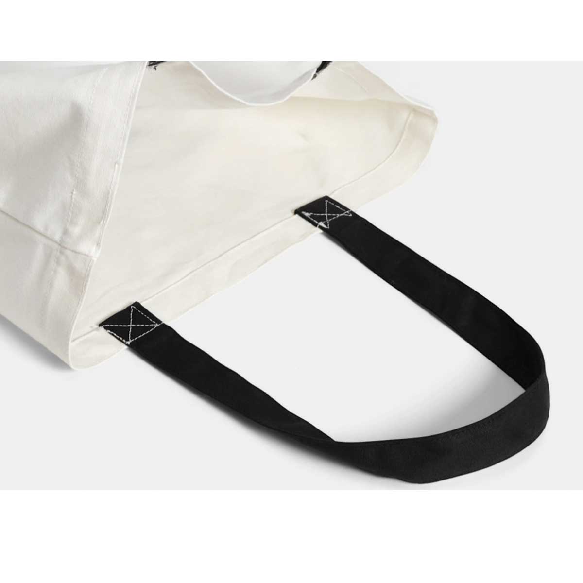 Large Cotton Tote Bag - Blue Jay - Unperfekt-Studios