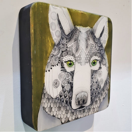 Original Art - WOLF by Hanna Mark (from Cedar Lake)