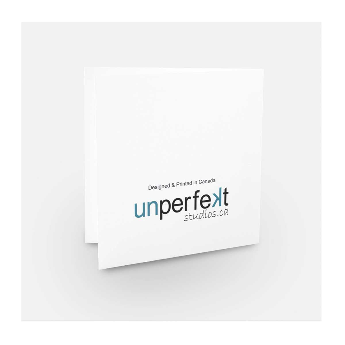 Greeting Card - Song Sparrow - Unperfekt-Studios