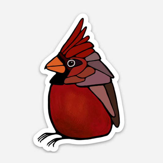 Vinyl Sticker - Cardinal