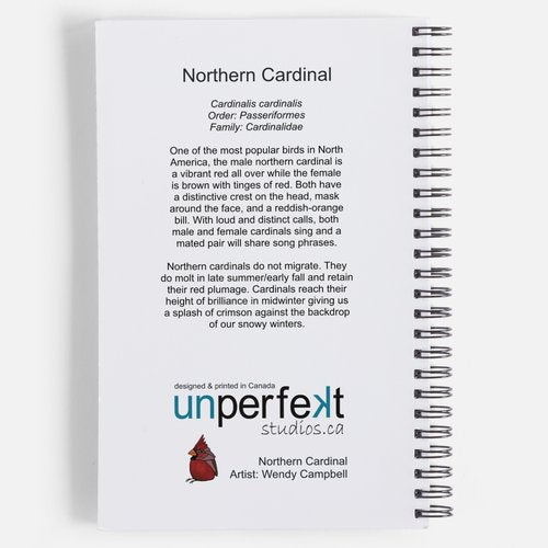 Notebook, Journal - Northern Cardinal