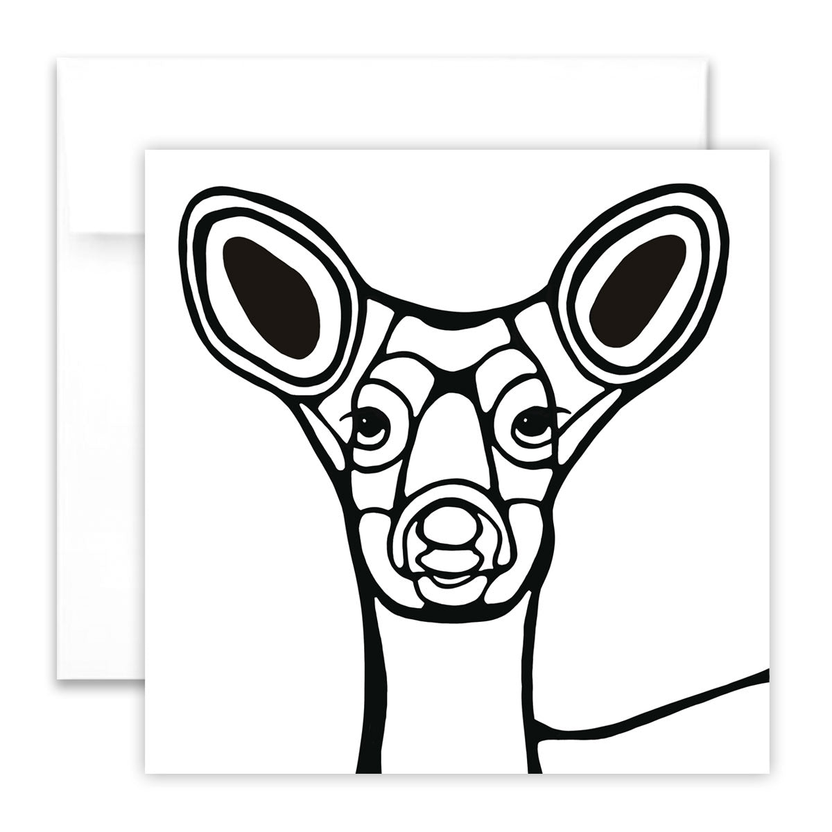 Pack of 5 Greeting Cards - Colouring Cards