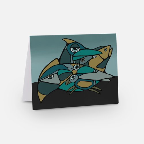 Greeting Card - Migration II - Unperfekt-Studios