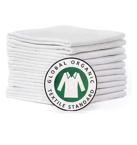 Flour Sack Tea Towel - 100% Organic Cotton - Cardinal - Unperfekt-Studios