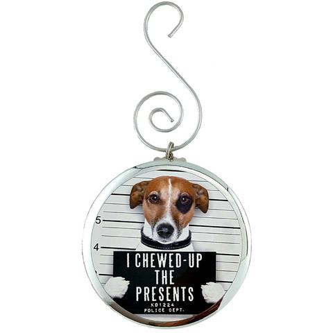 Ornament - Dog Mugshot - from Cedar Lake Canada (Ingrid Kumpolt)