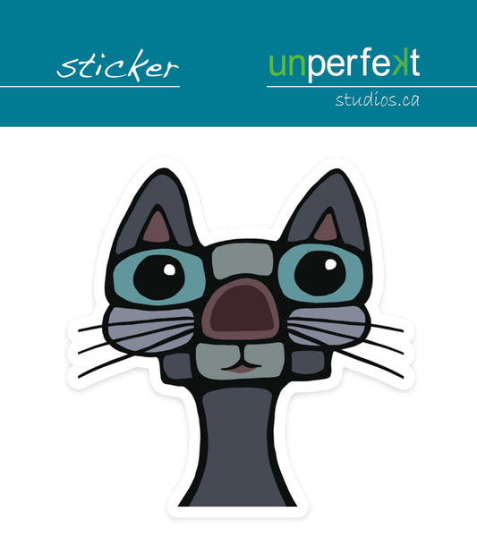 Vinyl Sticker - Max the Cat - Unperfekt-Studios