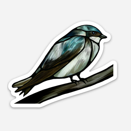 Vinyl Sticker - Tree Swallow