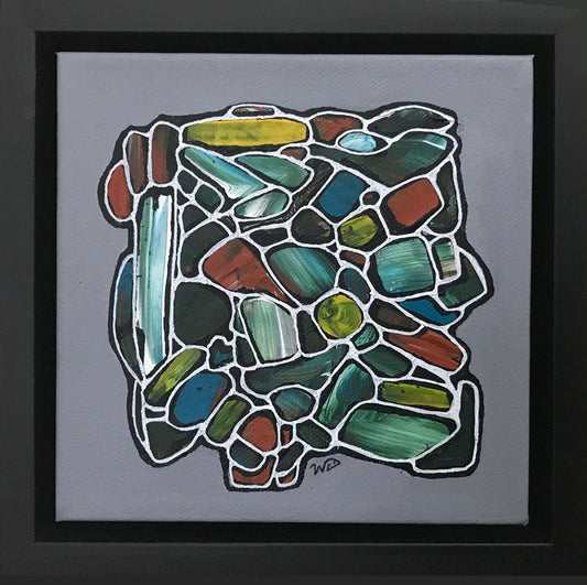 Cavendish Beach - Acrylic Painting - Set of 3 - Wendy Campbell - Unperfekt-Studios