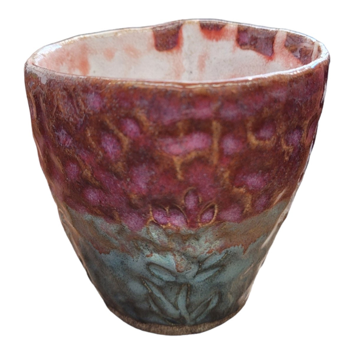 Hand-Built Cup - Dark Granite Stoneware - Erin White