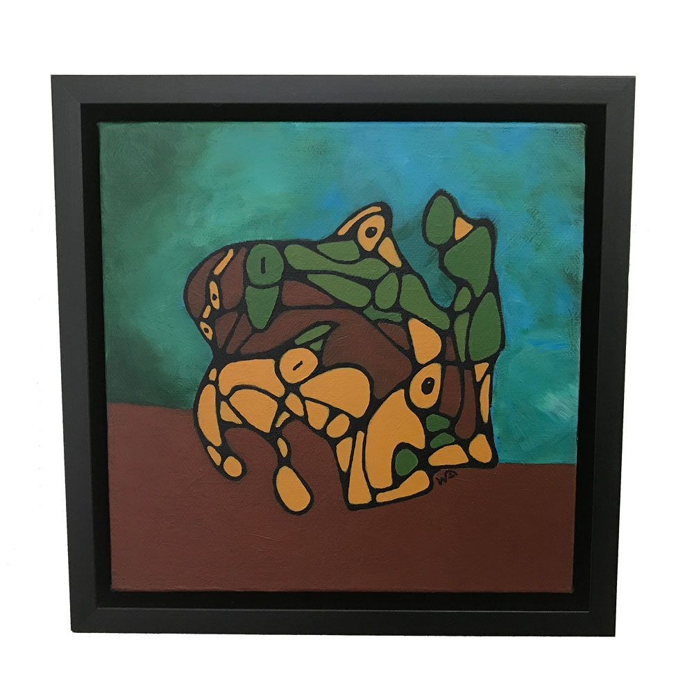 A Gathering - Acrylic Painting - Wendy Campbell - Unperfekt-Studios