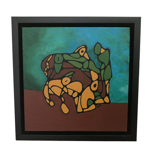 A Gathering - Acrylic Painting - Wendy Campbell - Unperfekt-Studios