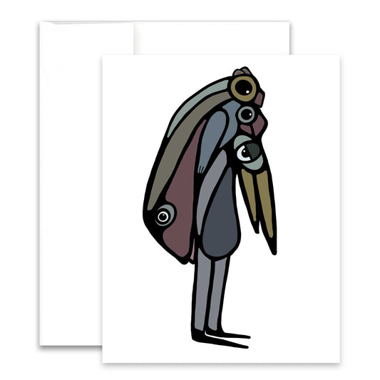 Greeting Card - Back Pack - Unperfekt-Studios