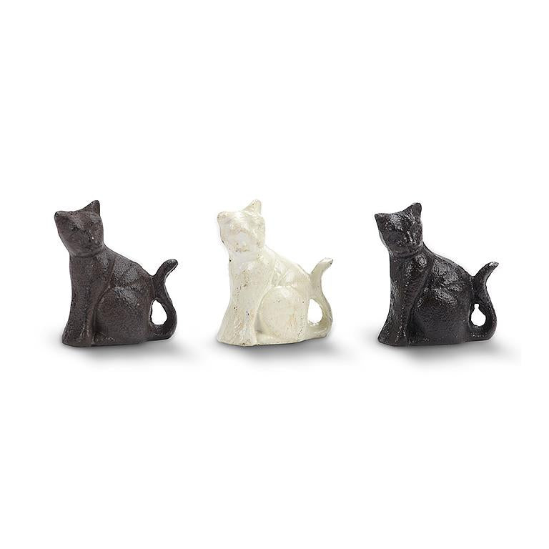 Cast Iron Mini  Sitting Cat Figurine - Unperfekt-Studios