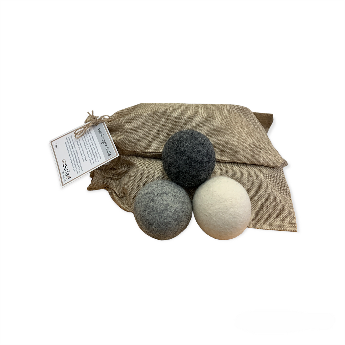 Wool Dryer Balls - Gift Set