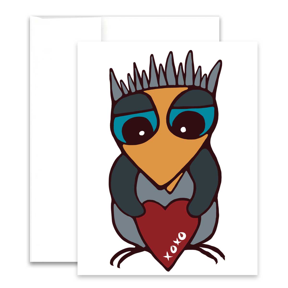 Greeting Card - Flappy Valentine’s Day - Unperfekt-Studios