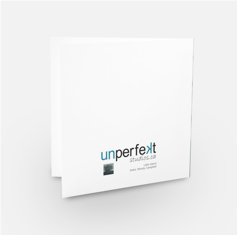 Greeting Card - Little Island - Unperfekt-Studios