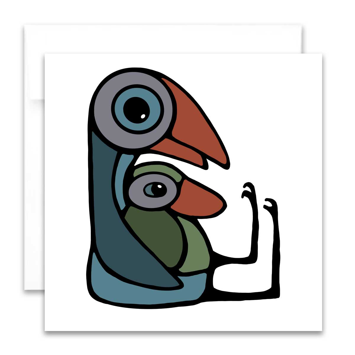 Greeting Card - Mother-Child - Unperfekt-Studios