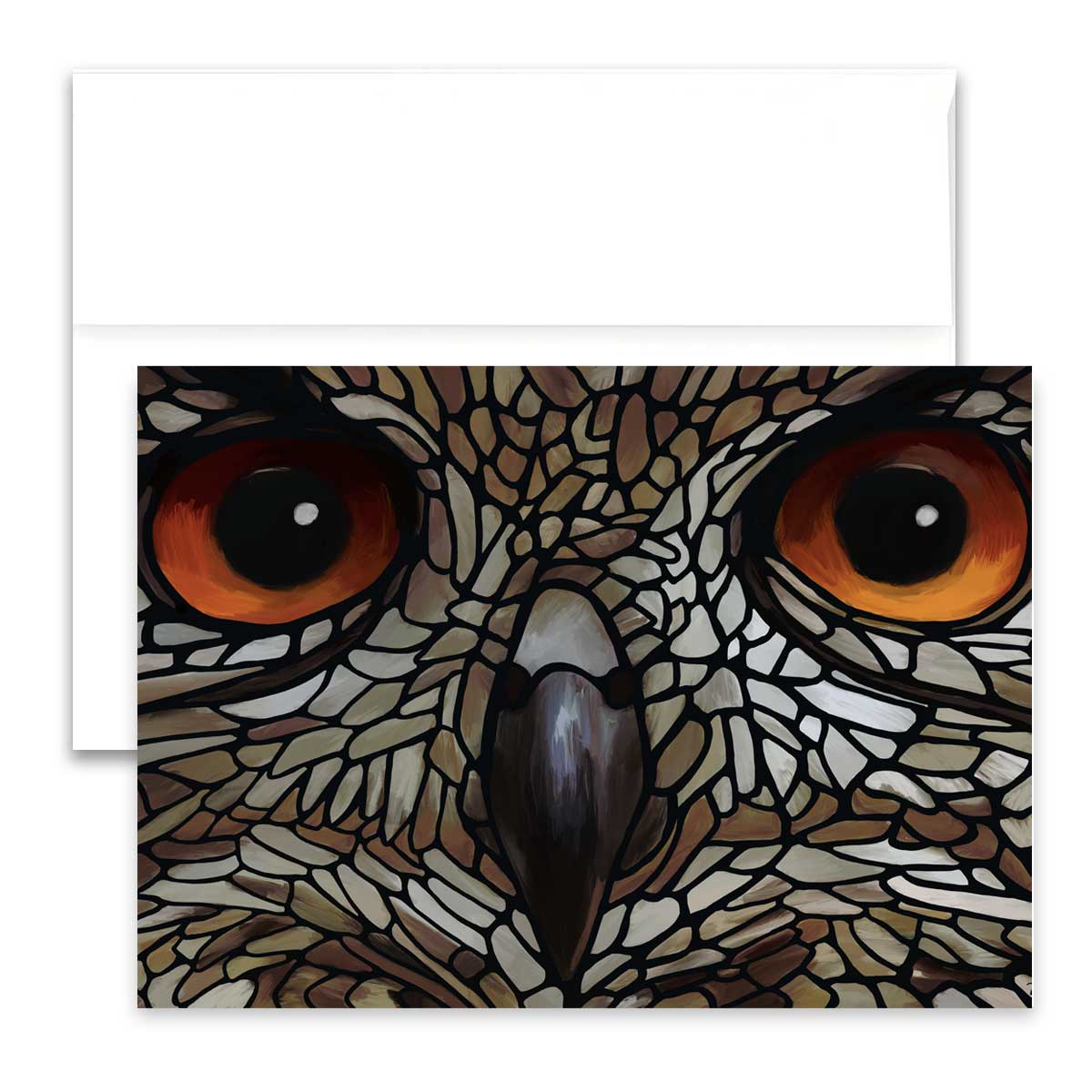 Greeting Card - Owl - Unperfekt-Studios
