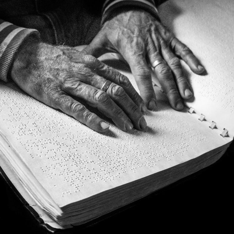 Photographic Print, Uwe's Reading- Monique Campbell