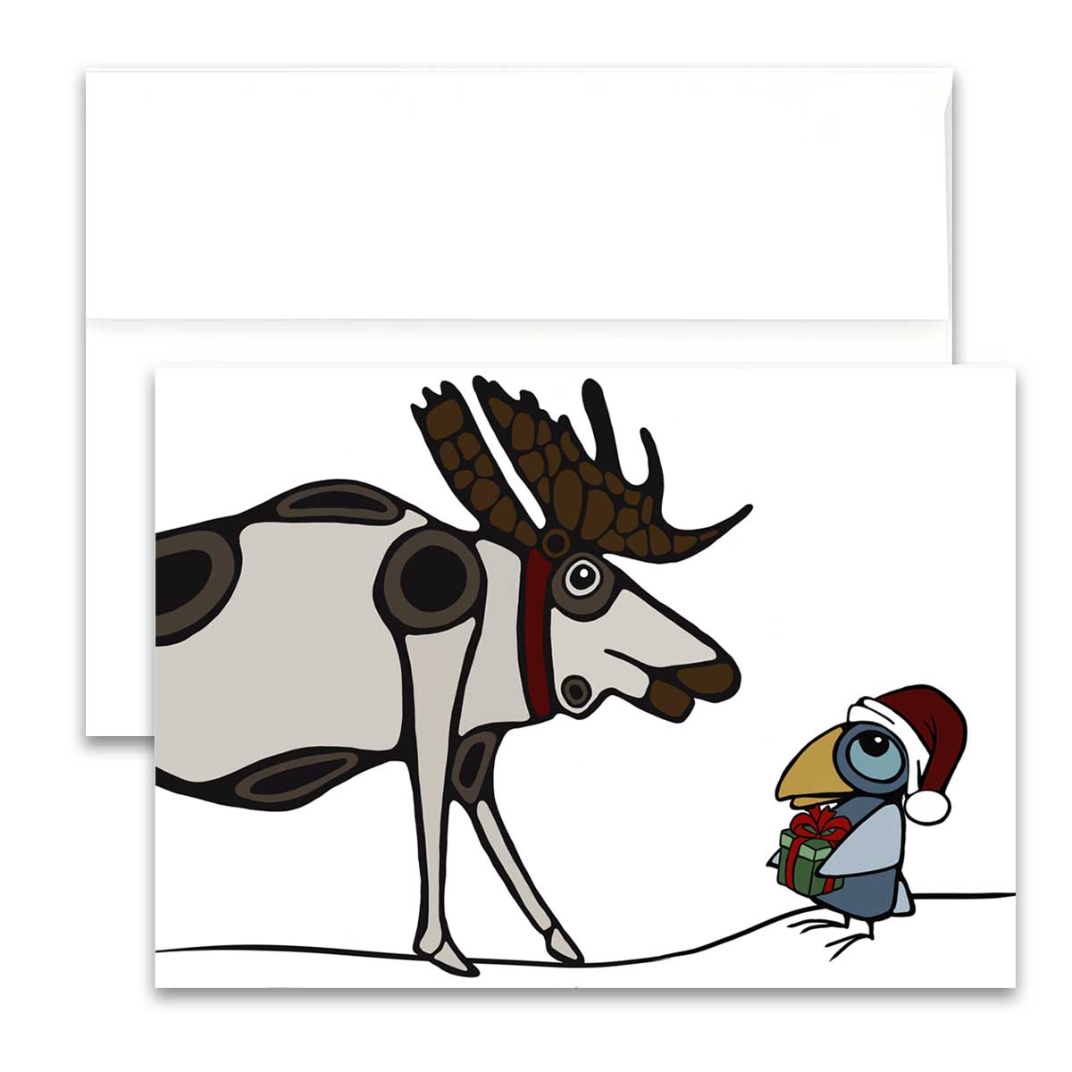 Greeting Card - X-Moose - Unperfekt-Studios