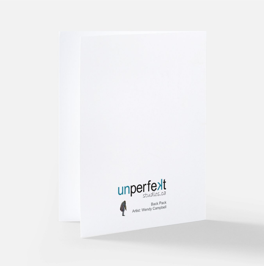 Greeting Card - Back Pack - Unperfekt-Studios