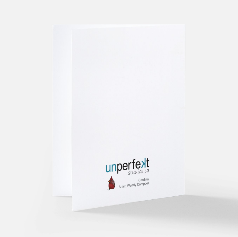 Greeting Card - Cardinal - Unperfekt-Studios