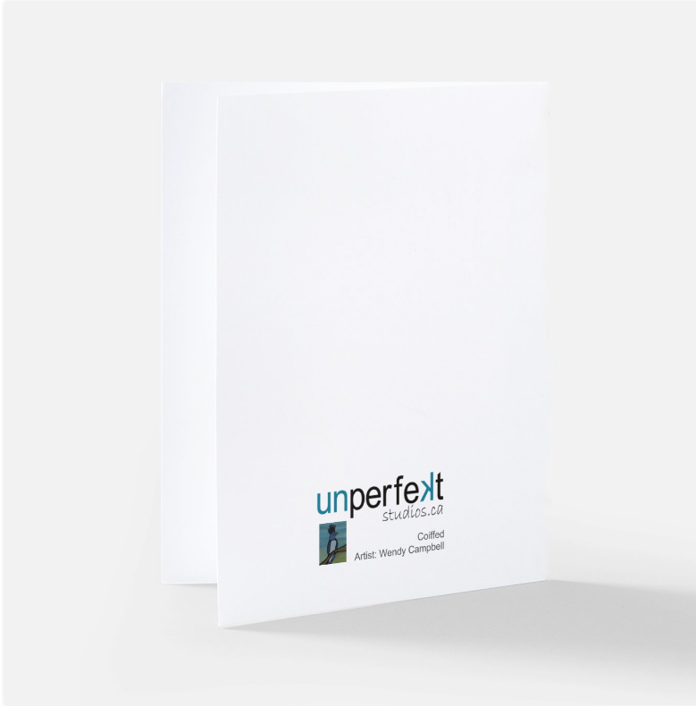 Greeting Card - Coiffed - Unperfekt-Studios