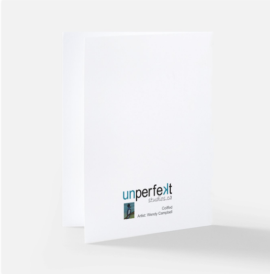 Greeting Card - Coiffed - Unperfekt-Studios