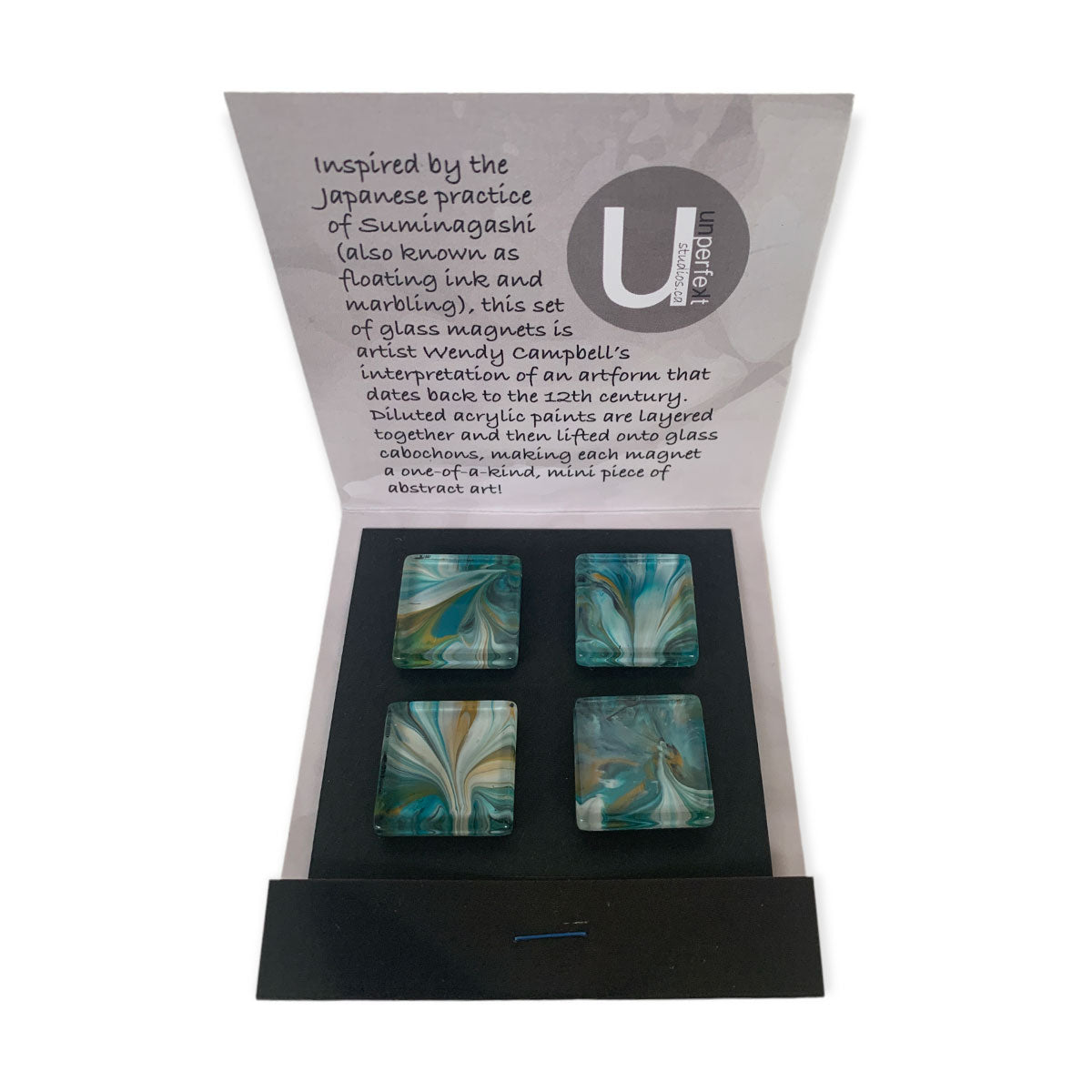 Glass Magnet Set - Abstract - After Georgia - Unperfekt-Studios