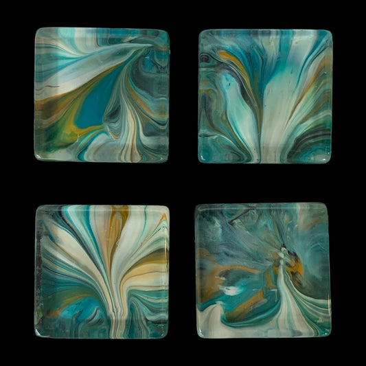 Glass Magnet Set - Abstract - After Georgia - Unperfekt-Studios