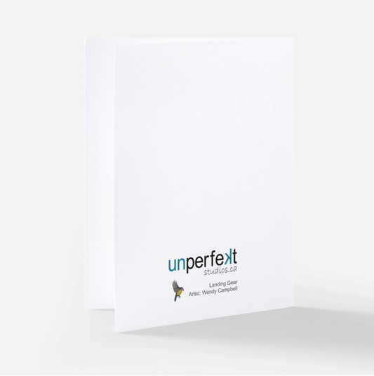 Greeting Card - Landing Gear - Unperfekt-Studios