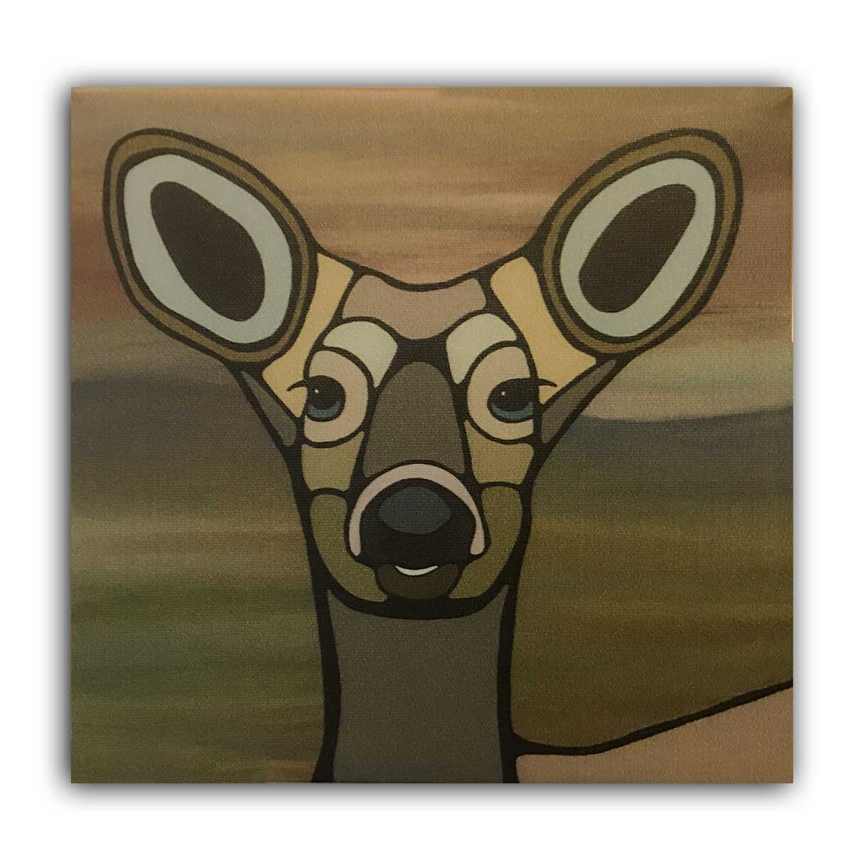 Print On Canvas - Deer - Unperfekt-Studios