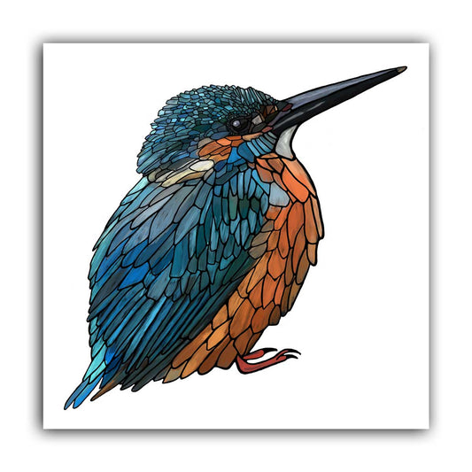 Print On Canvas - Kingfisher - Unperfekt-Studios