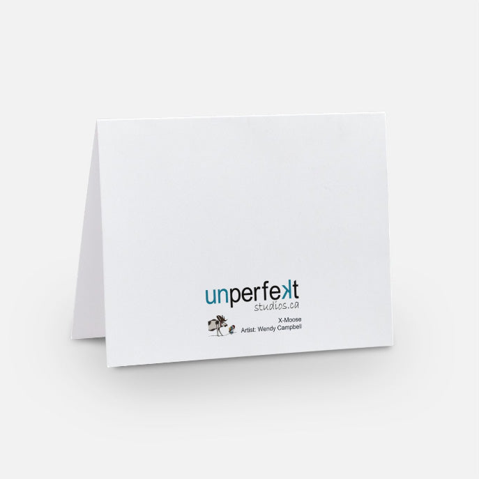 Greeting Card - X-Moose - Unperfekt-Studios