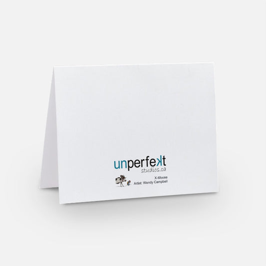 Greeting Card - X-Moose - Unperfekt-Studios