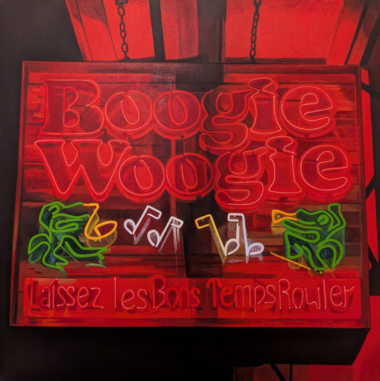 Original Painting - Boogie Woogie, Jen Robins