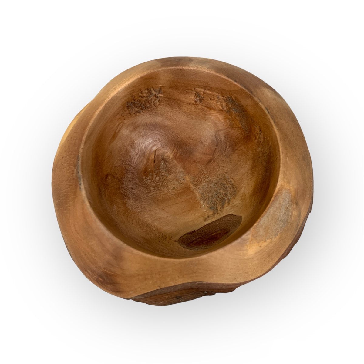 Small Wood Burl Bowl - Maple, II  by Jon Van Der Nol