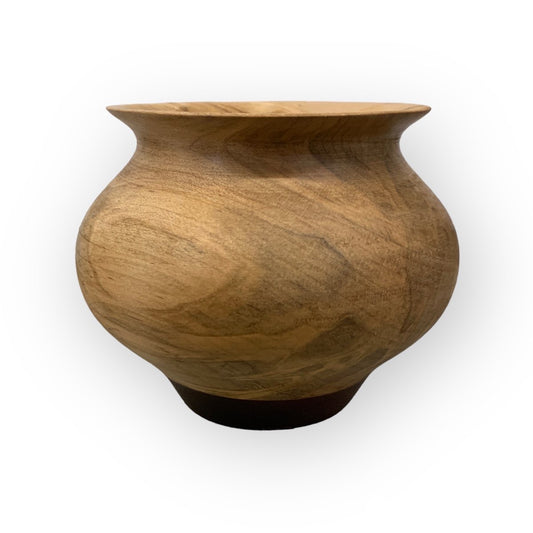 Wood Vase - Maple and Rosewood by Jon Van Der Nol