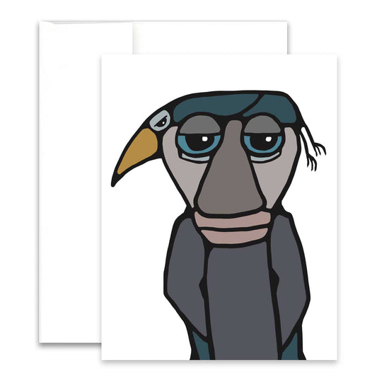Greeting Card - Bird Brain