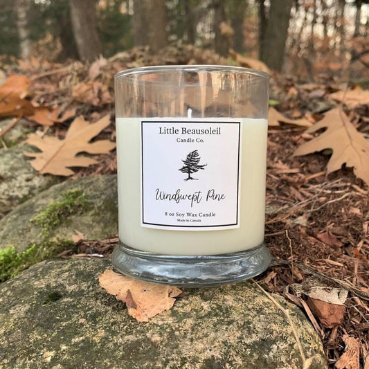 100% Soy Wax Candles - 8 oz - from Cedar Lake (Little Beausoleil Candle Co.)