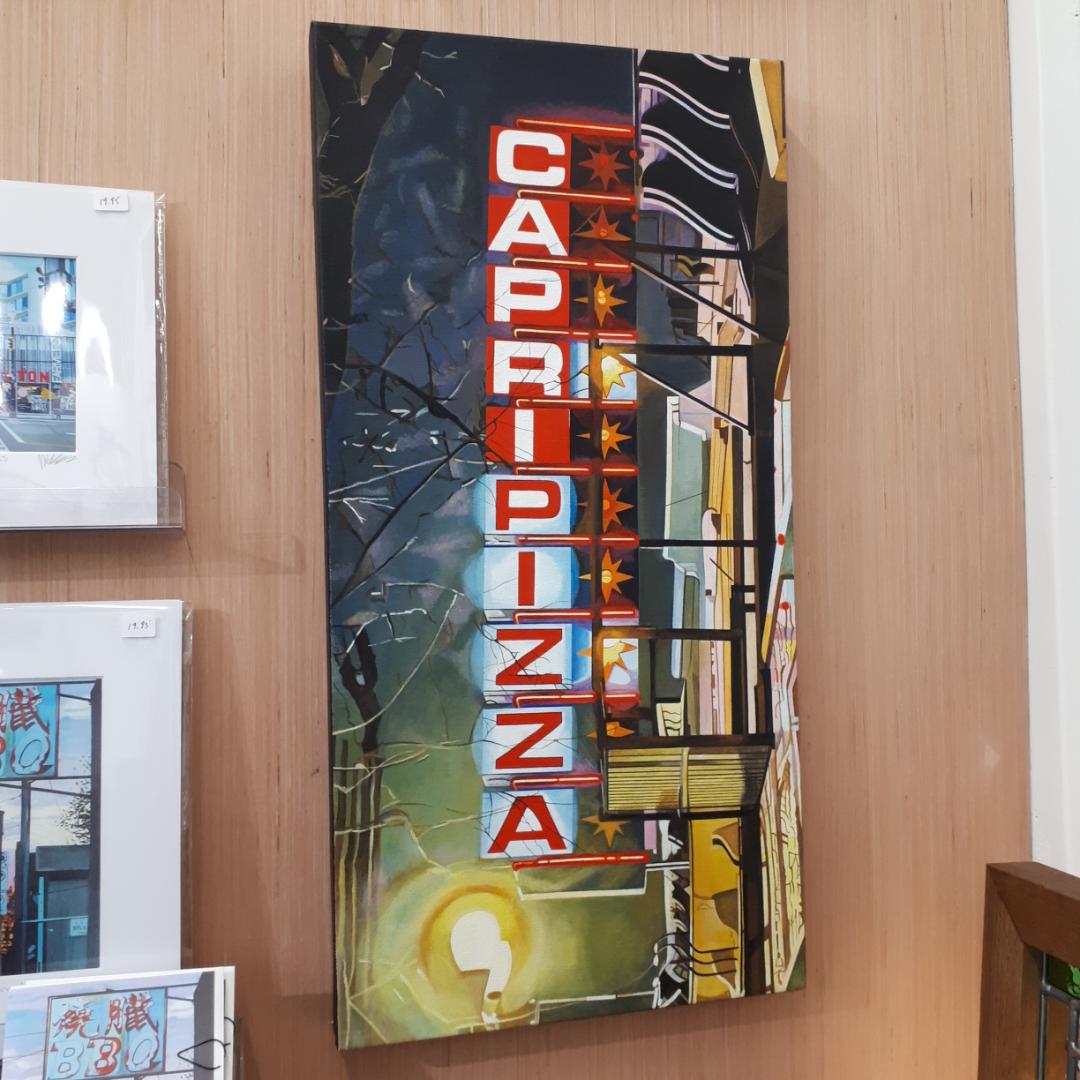 Original Painting - Capri Pizza, Jen Robins