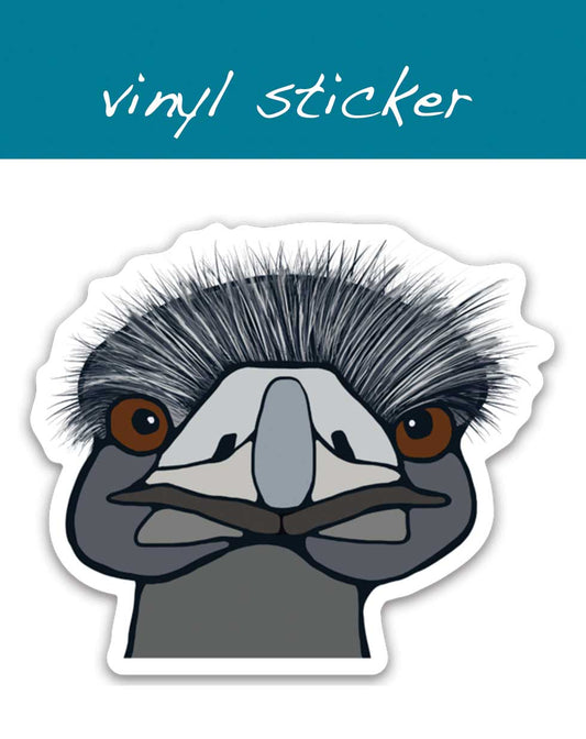 Vinyl Sticker - Emu