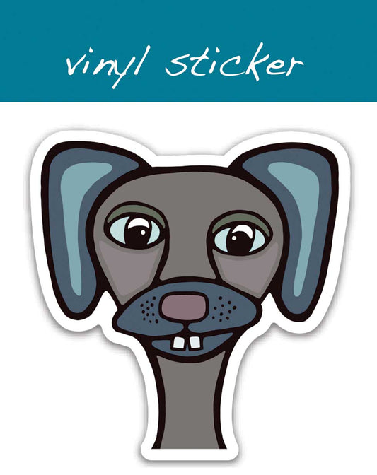 Vinyl Sticker - Dog - Fitz Henry Barksalot