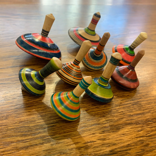 Hand Painted Spinning Tops 2