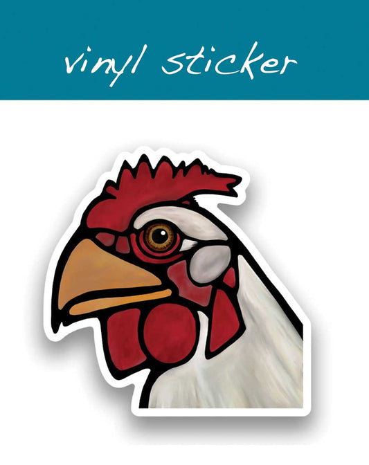 Vinyl Sticker - Henrietta Chicken