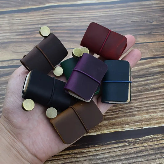 Mini Notebook/Journal - Leather