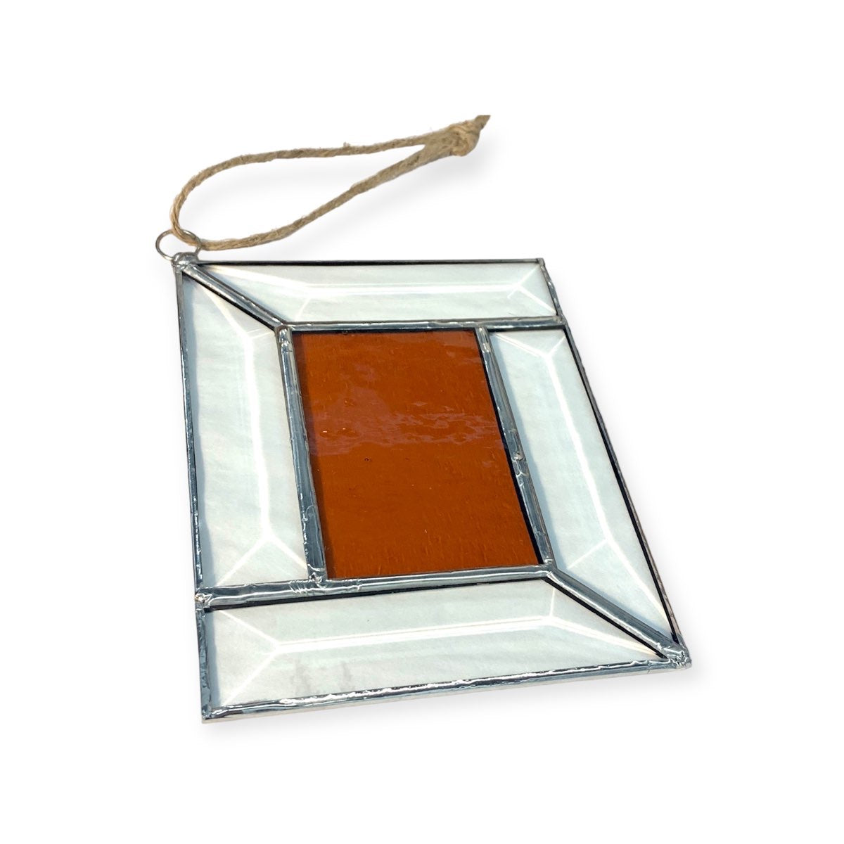 Stained Glass Bevel Box Suncatcher - 4” x 5”