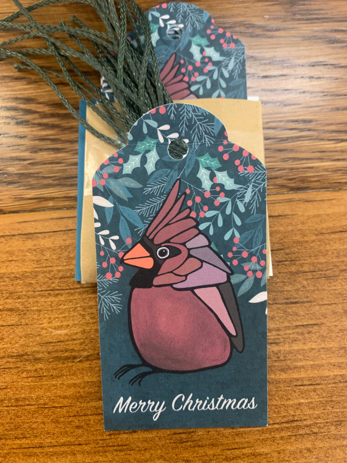 Christmas Gift Tags - Birds (Set of 10)